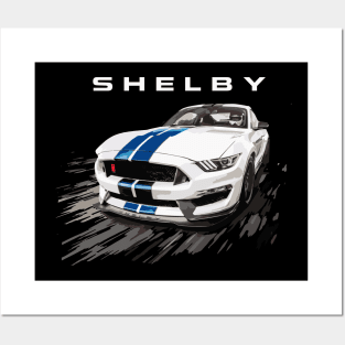 CAROL SHELBY RACING USA Posters and Art